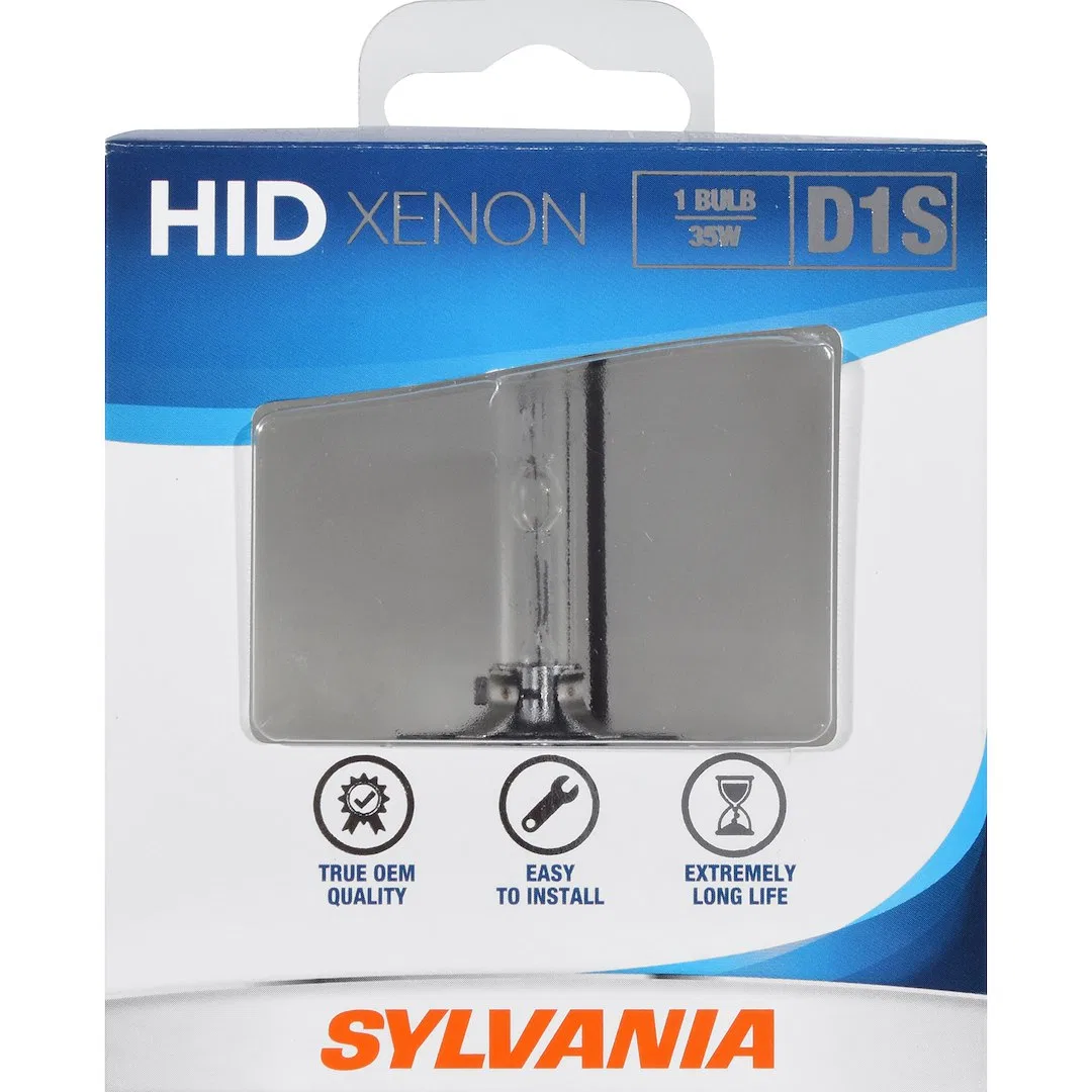 D1S.PB1 – SYLVANIA Headlight Bulb, D1S HID (High Intensity Discharge) Bulb Clear Single